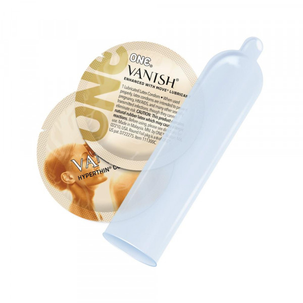 ONE Vanish Hyper-Thin Condoms | 100-Pack