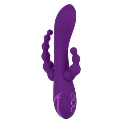 California Dreaming Long Beach Bootylicious Triple Action G Spot and Anal Rabbit Vibrator