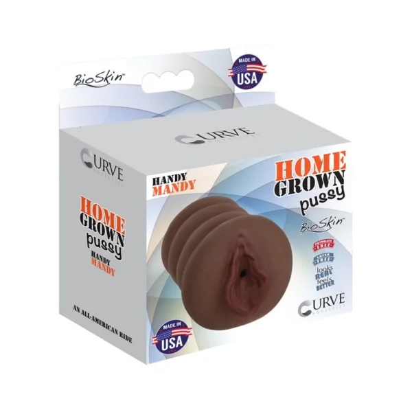 Home Grown Pussy Handy Mandy Chocolate Brown Stroker — image 4 of 8