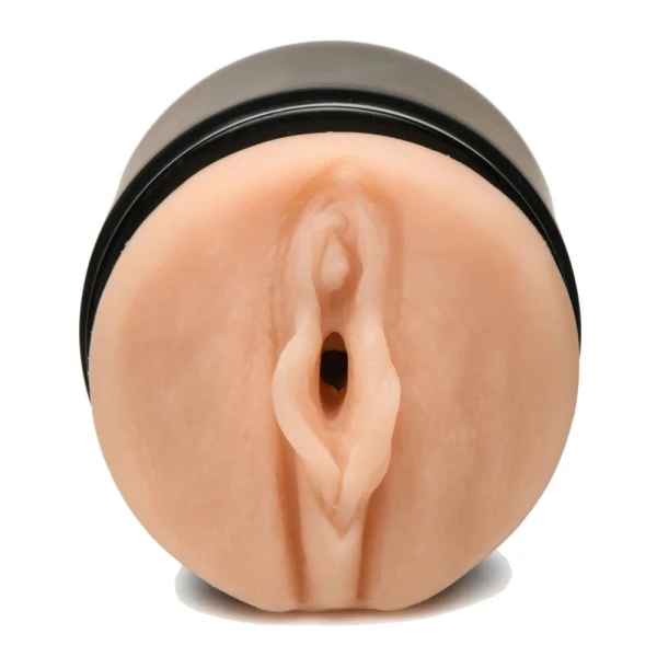 Mistress Double Shot Mouth and Pussy Stroker - Light