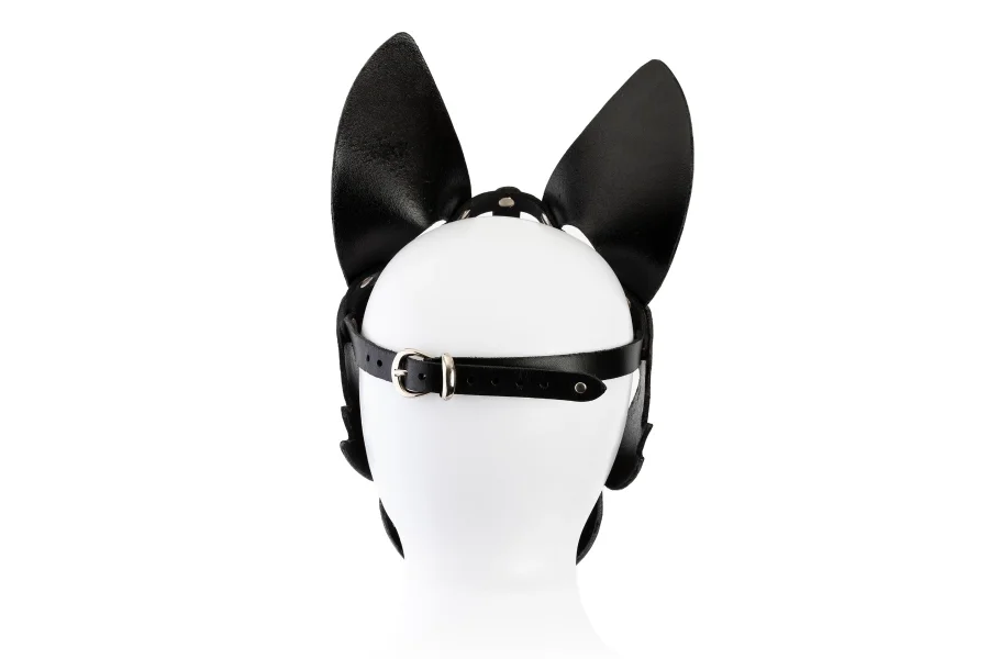 Basel Leather Puppy Play Fetish Mask by Liberator Leather
