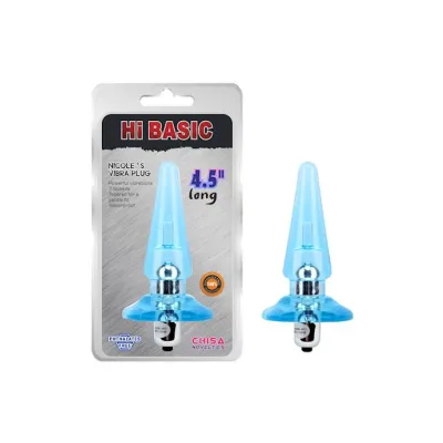 Nicole s Vibra Plug Blue 4 5 Inch