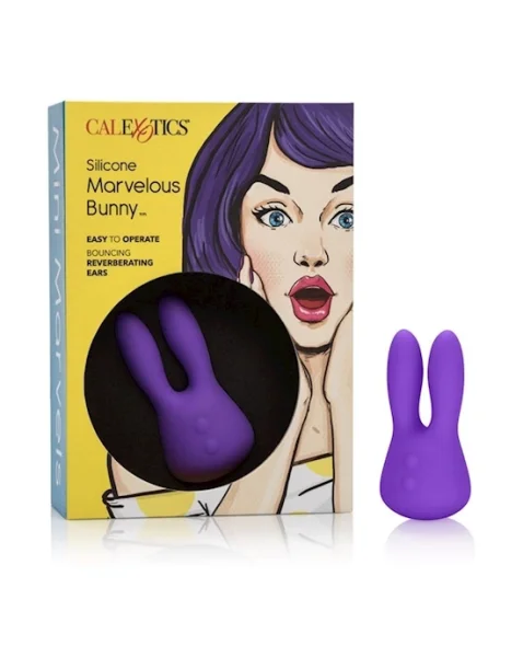 Mini Marvels Silicone Marvelous Bunny - Purple