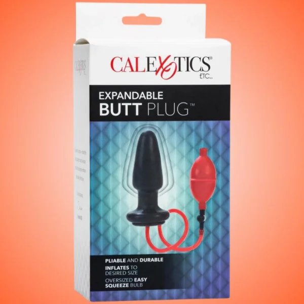 Colt Expandable Butt Plug with Superior Inflation