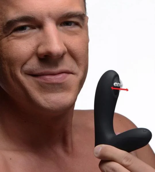 Alpha Pro 12X Tapping Prostate Stimulator Black — image 5 of 8