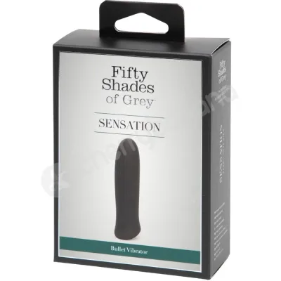 Fifty Shades Of Grey Sensation Rechargeable Black Bullet Vibrator