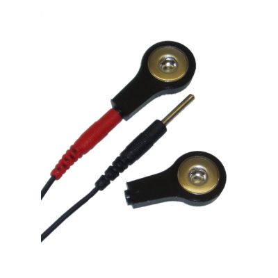 2mm Pin to 4mm Press Snap Adapter Kit Erotic Estim