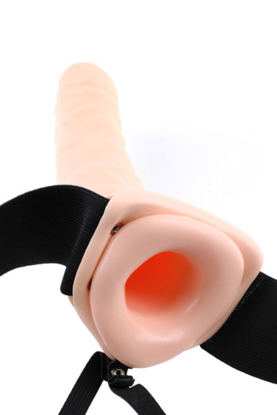 Pipedream 8" Hollow Strap-On