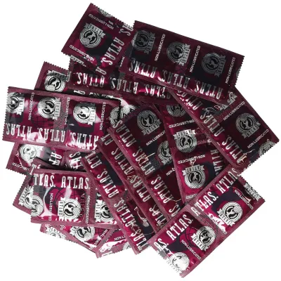 Atlas Non Lubricated Premium Latex Condoms