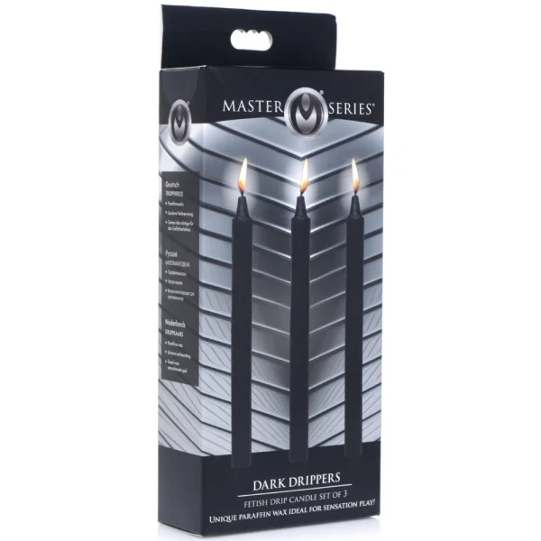 Master Series Fetish Drip Candles - Set of 3