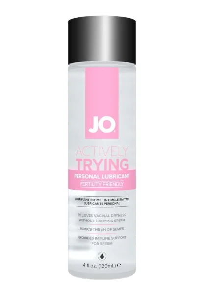 System JO Actively Trying Lubricant