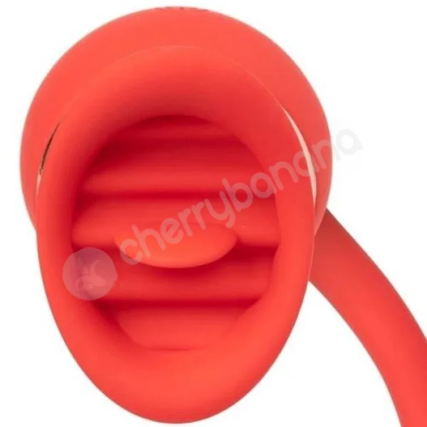 Calexotics French Kiss Casanova Red Double Ended Stimulation Vibrator