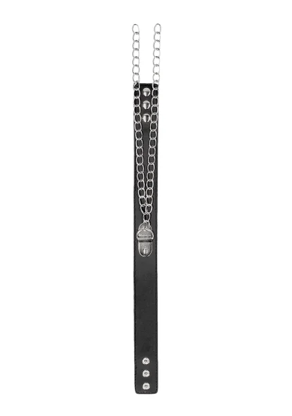 Bound to Please Red Bondage Collar