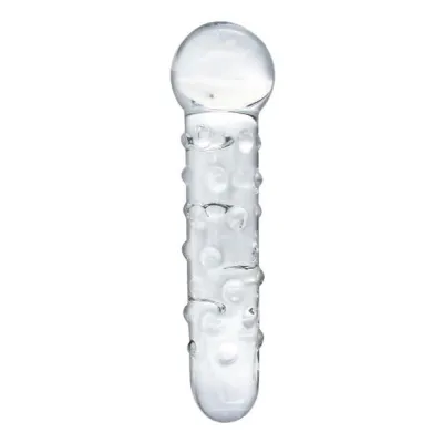 The Ram Glass Dildo Clear