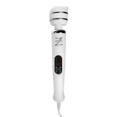 White Knight 10 Mode Electro Vibe Wand 110v White