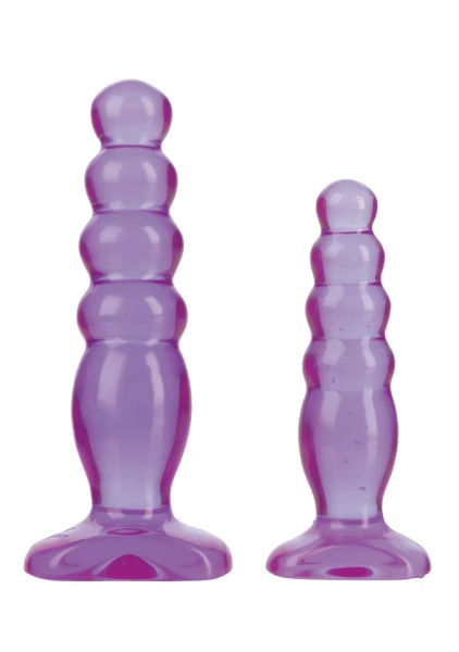 Crystal Jellies Anal Delight Trainer Kit - Purple