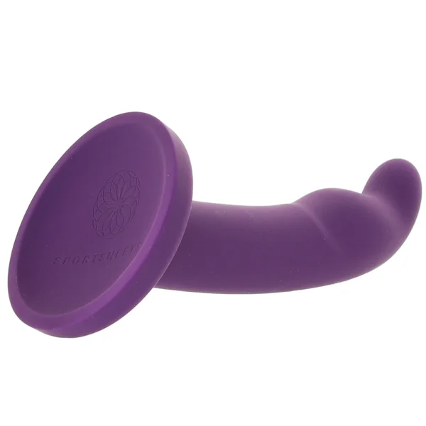 Sportsheets Astil 8” Silicone Dildo Dark Purple