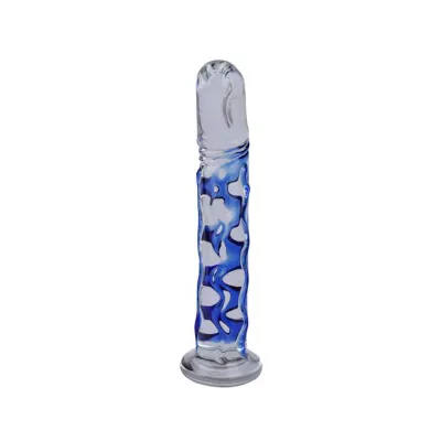 Sublime Glass Massager Blue 6 7 Inch
