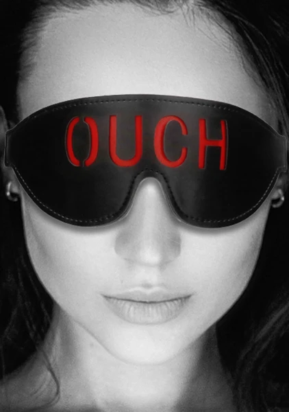 BOUND Nubuck Leather Blindfold