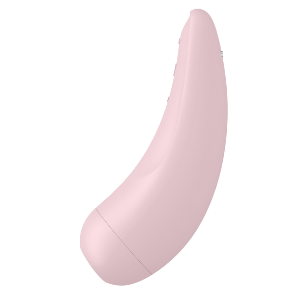 Satisfyer Curvy 2+ Pink App Controlled Vibrating Clitoral Stimulator