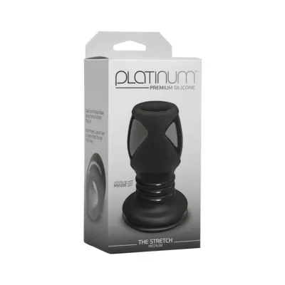 Doc Johnson Platinum The Stretch Anal Plug Black