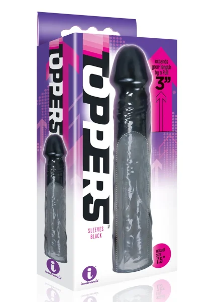 The 9's Toppers Black Extender Sleeve