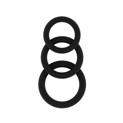 No 25 Cockring Set Black