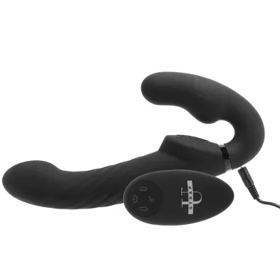 Ergo Fit Twist Inflatable Vibrating Strapless Strap On