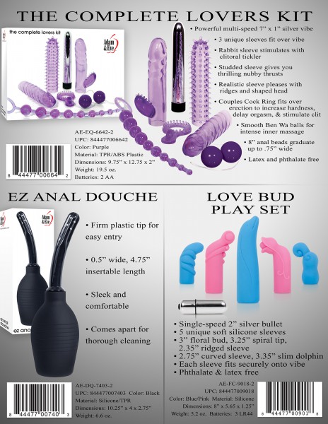 Adam & Eve Complete Lovers Kit