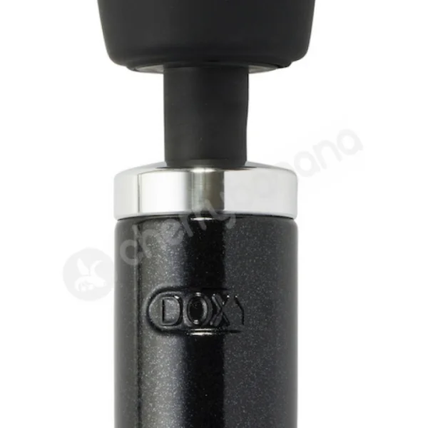 Doxy Die Cast Black Vibrating Massager Wand