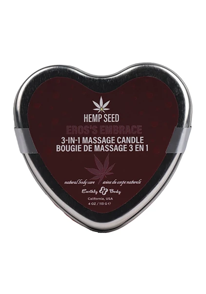 3 in 1 Massage Heart Candle - Eros's Embrace
