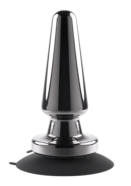 Advanced Metal Plug Rechargeable Vibrating Butt Plug By Evolved Novelties