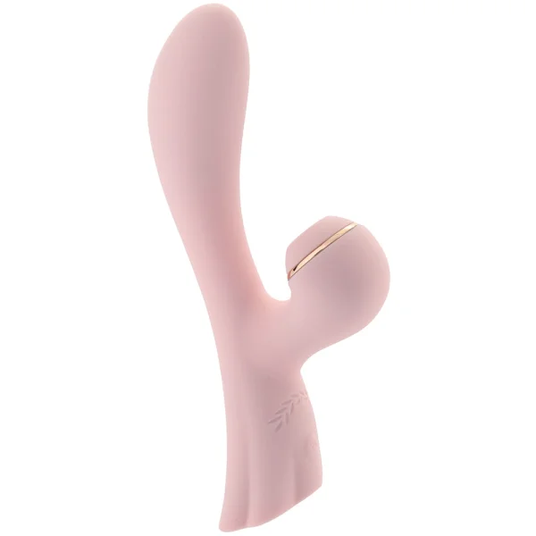 Lush Isabelle Silicone Air Pulsating Clitoral Stimulator & G-Spot Rabbit Vibrator - Pink