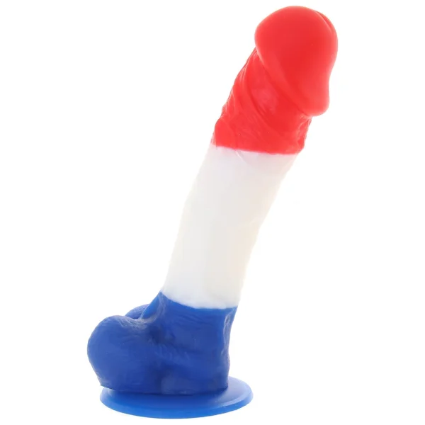 Colours Pleasures 8 Inch Tricolor Dildo