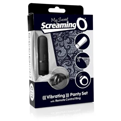 My Secret Screaming O Panty Vibe Black Each
