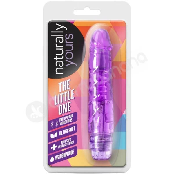 Naturally Yours The Little One Purple Flexible Shaft Realistic Vibrator