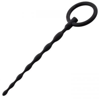 Bondara Silicone Rippled Urethral Sound 13 5cm