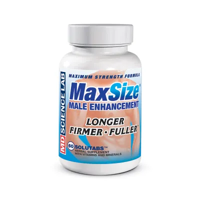 Max Size 60 Count Bottle