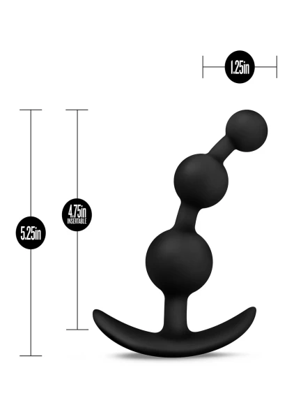 Anal Adventures Platinum Small Anal Beads