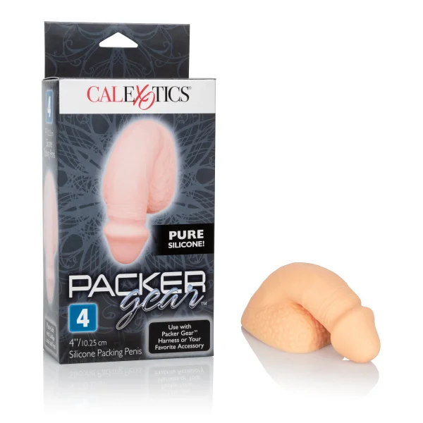 Packer Gear Silicone Packing Penis 4" / 10.25 cm By CalExotics - Vanilla