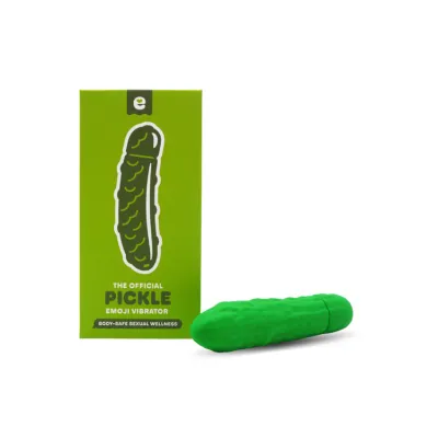 Emojibator Pickle 4 3 Vibrator