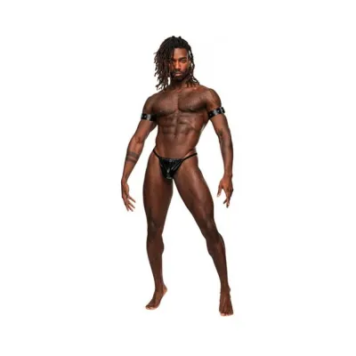 Male Power Men s Leather Pisces Black O s