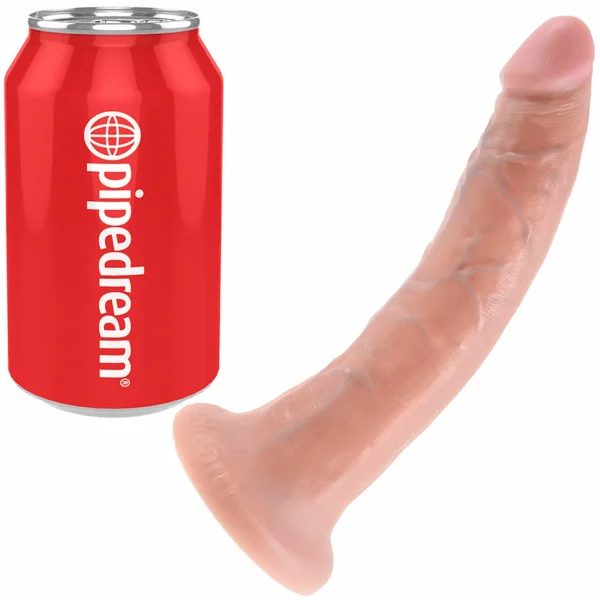 King Cock 7" Suction Cup Dildo - Vanilla