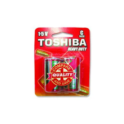 Toshiba C Heavy Duty Batteries Pack of 2