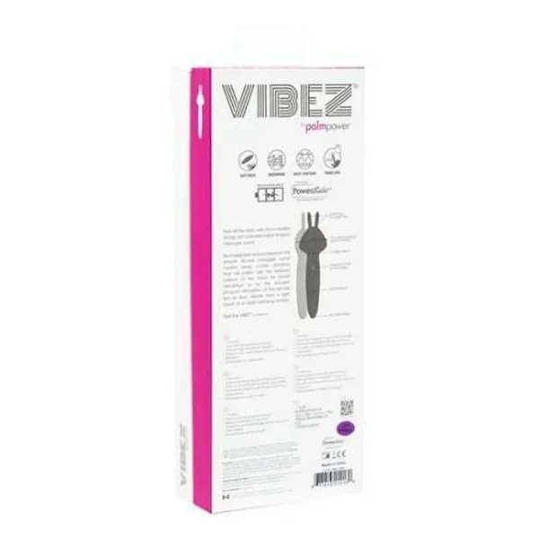 PalmPower Vibez Rabbit Wand Massager