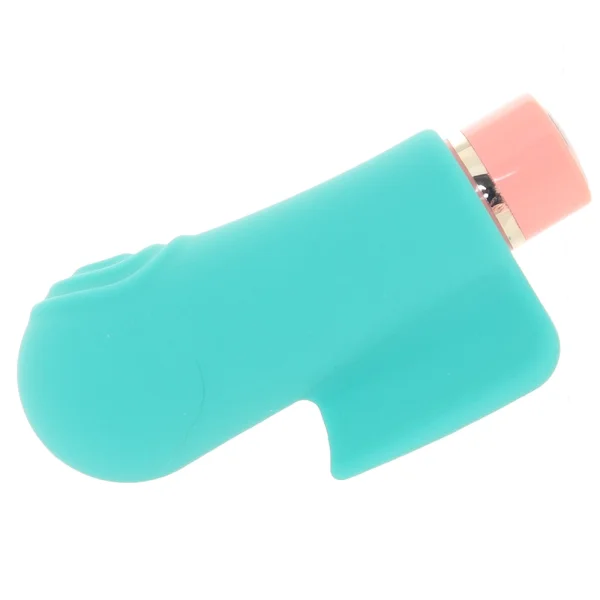 Aria Sensual AF Rechargeable Waterproof Silicone Clitoral Vibrator By Blush - Teal