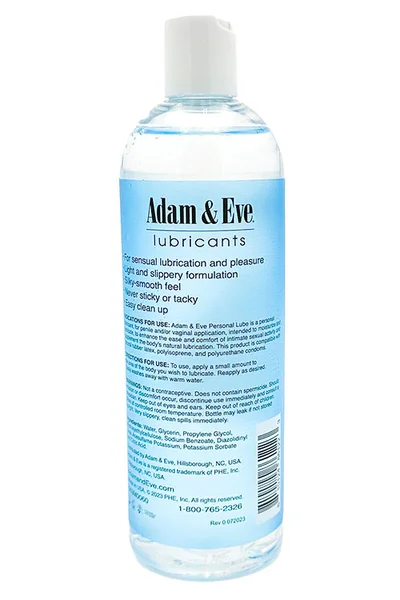 Adam and Eve Water-Based Personal Lubricant (473ml) — image 3 of 3