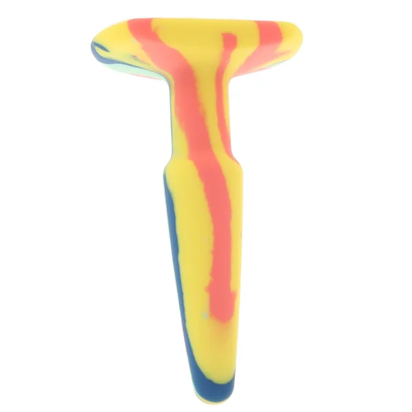 A-Play Groovy Silicone 4" Anal Plug By Doc Johnson - Sunrise — image 5 of 15