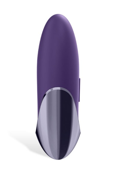 Satisfyer Purple Pleasure 3.7" Lay On Clitoral Vibrator