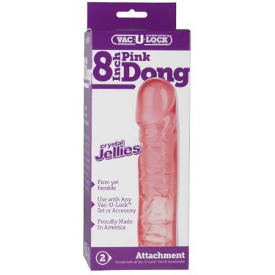 8 Pink Crystal Jellie Dong